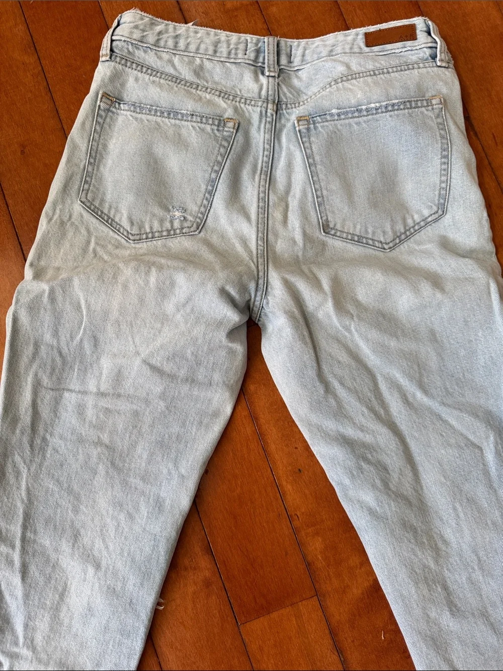 Abercrombie & Fitch Light Blue Straight Leg Jeans